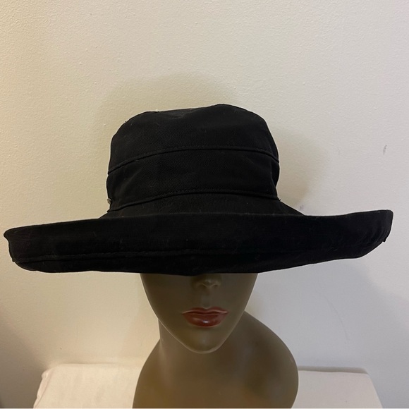 Scala Accessories - Scala NWOT Lanikai Sun Hat 100% Cotton Canvas UPF 50+ Sun Protection